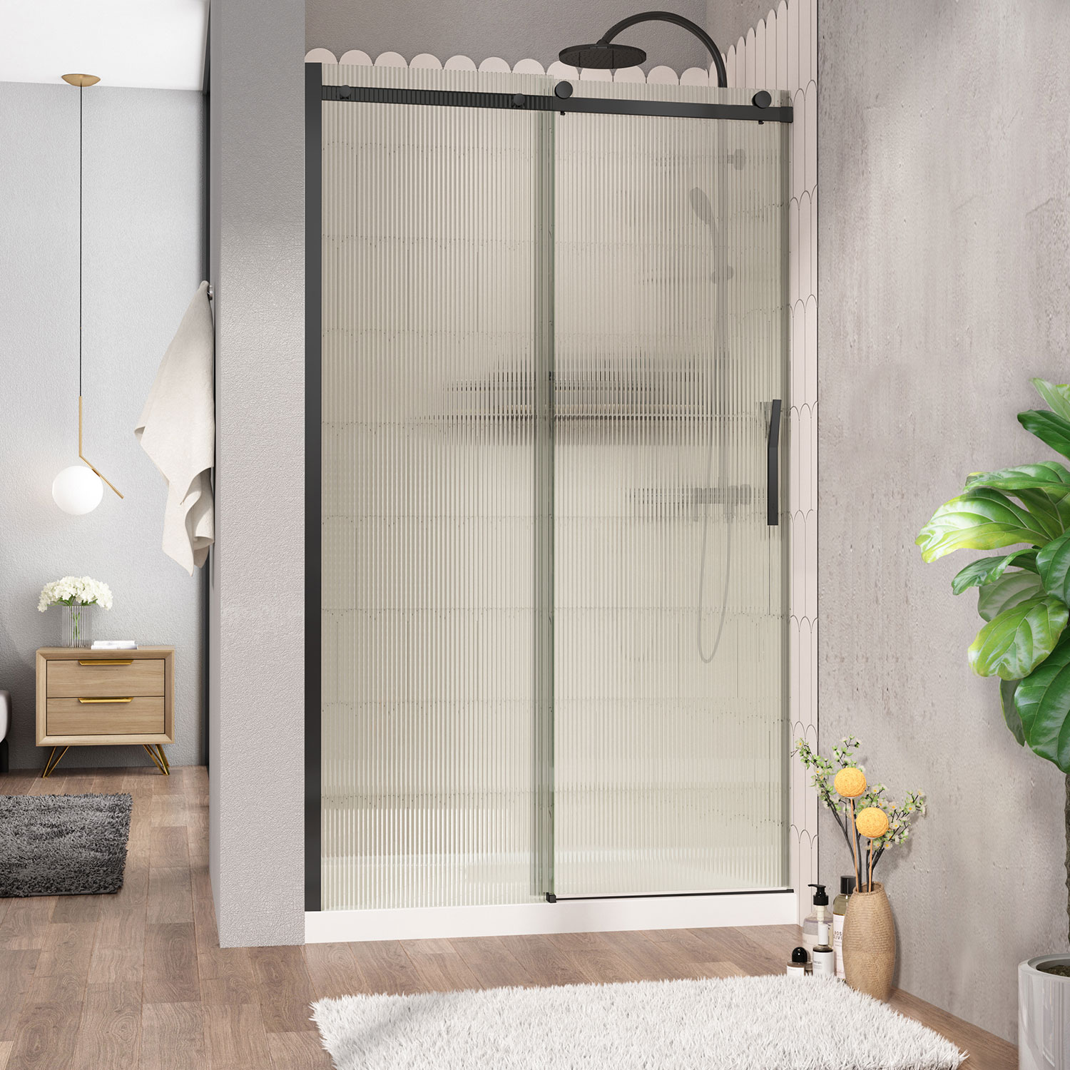 Shower door 48